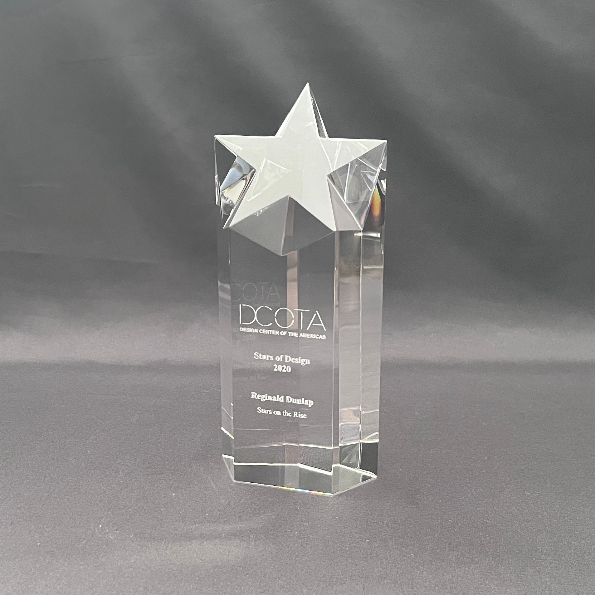 Star recognition award, personalized 