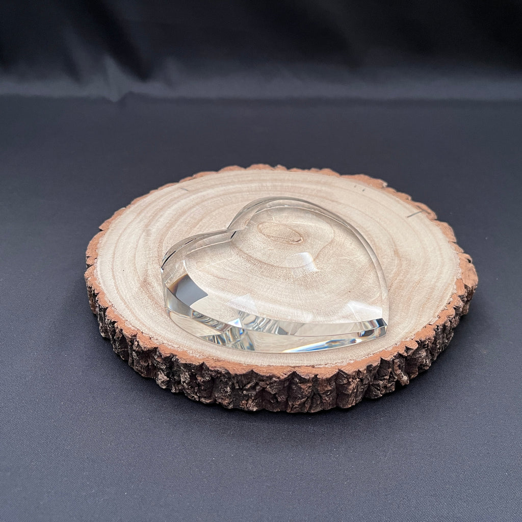 Personalized crystal heart gifts, personal gift for lovers 