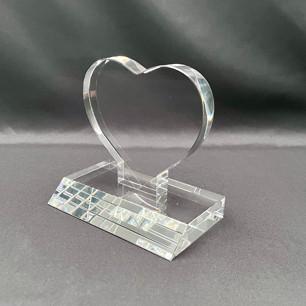 Heart shaped award 