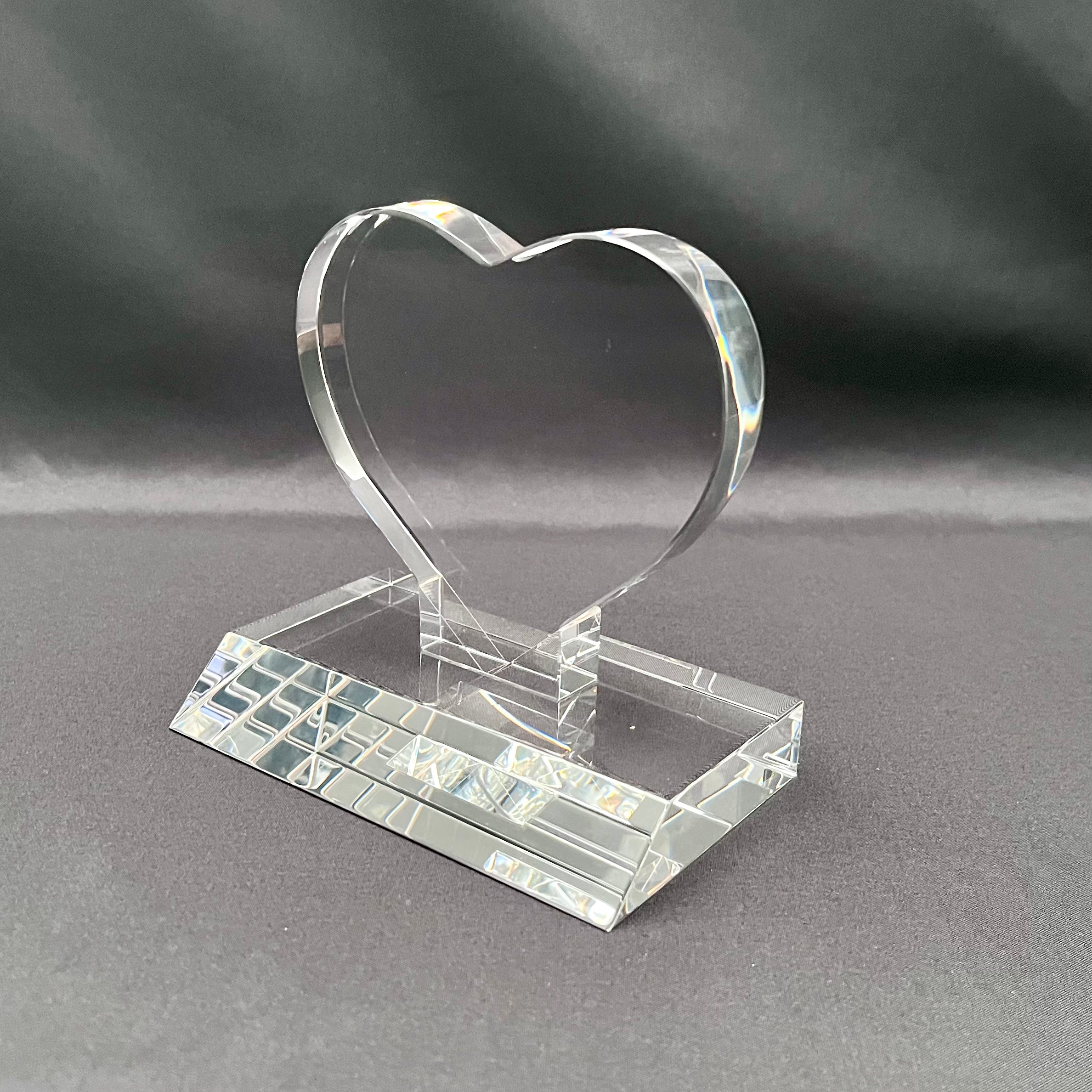 Heart shaped award 