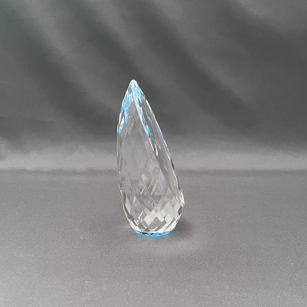 Crystal diamond-cut award 