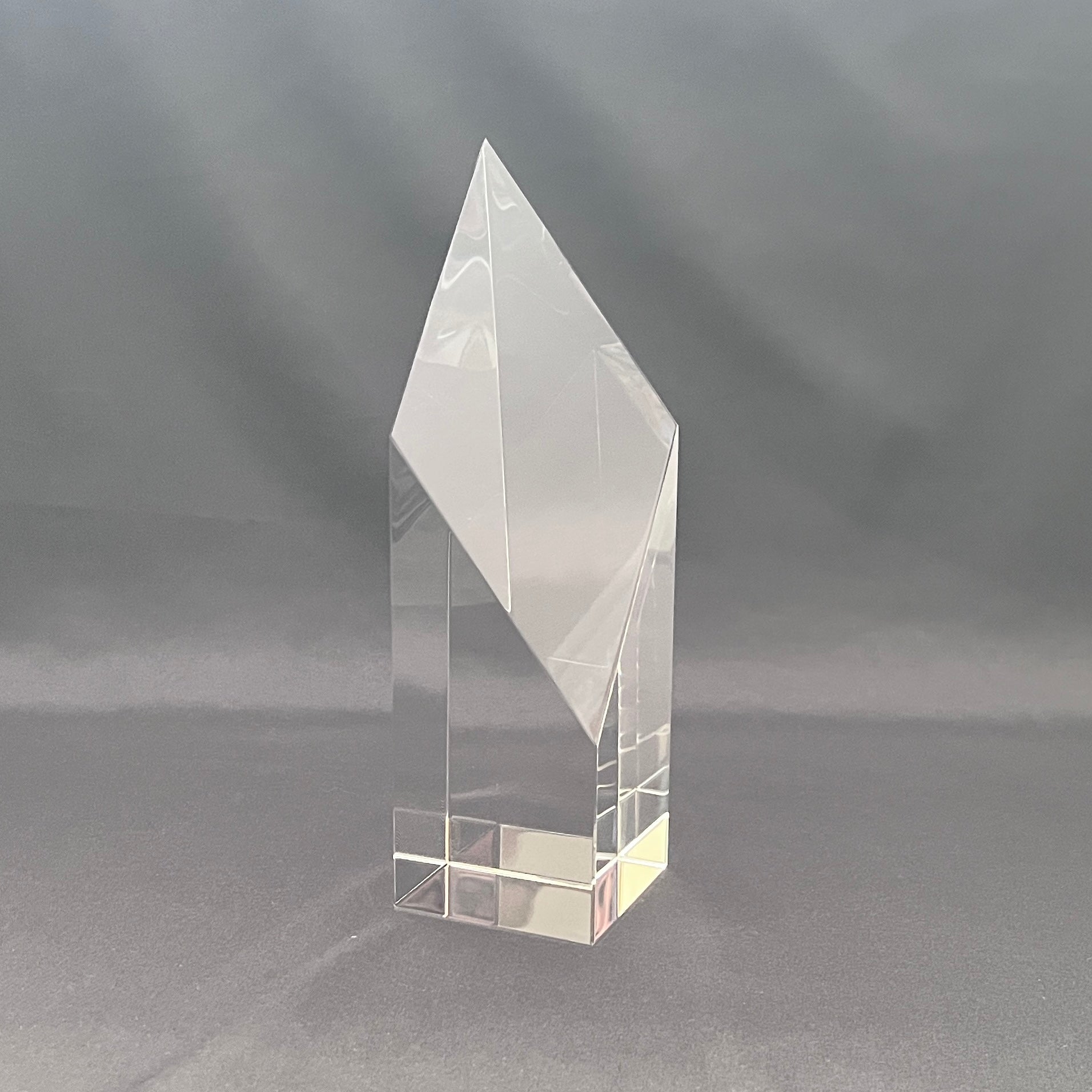 Crystal corporate award for executive 