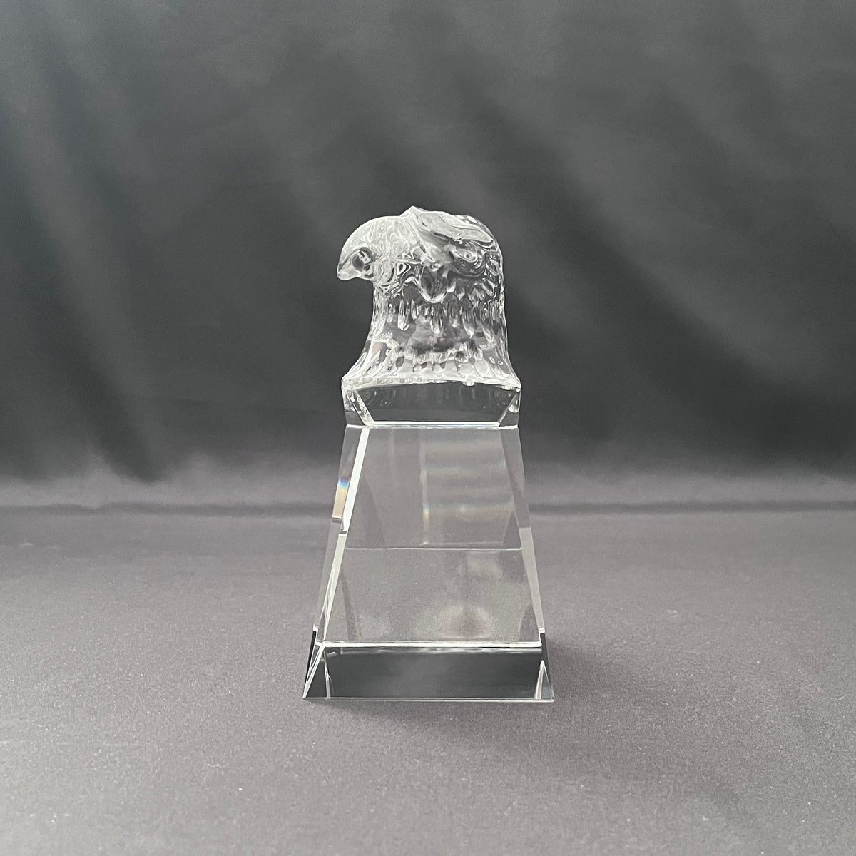 Personalized crystal eagle award, eagle trophy, eagle award with personalized text 