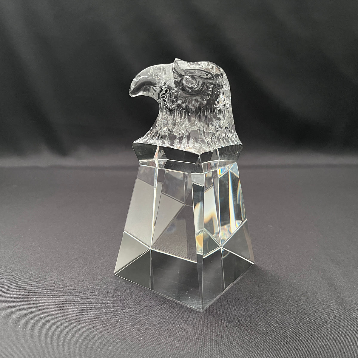 Employee award, achievement award, crystal corporate award, crystal eagle gift 