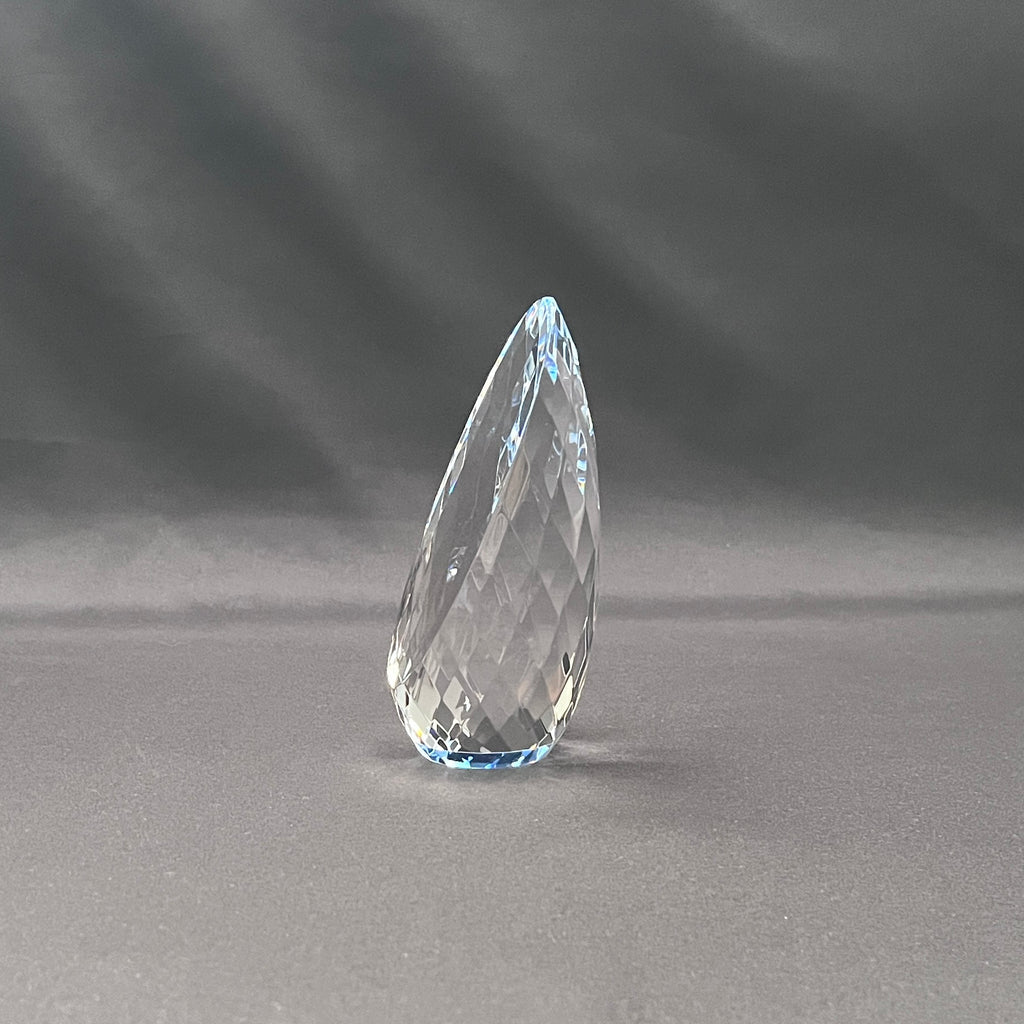 Crystal Awards with blue bottom accents 