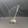 Personalized flame plaque trophy 
