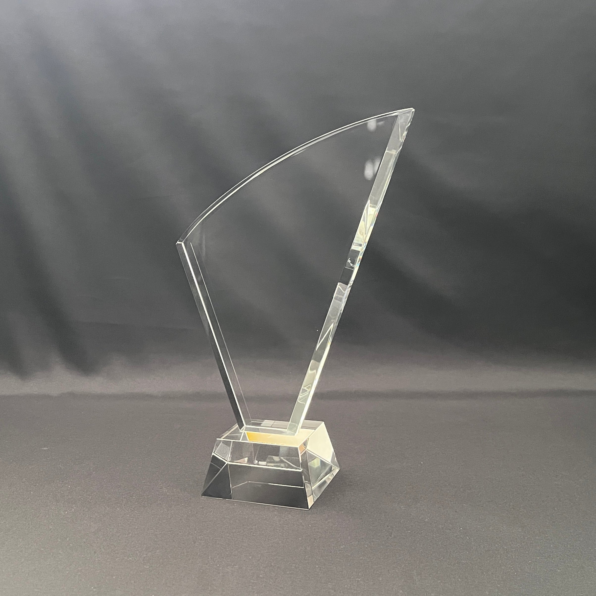 Personalized flame plaque trophy 