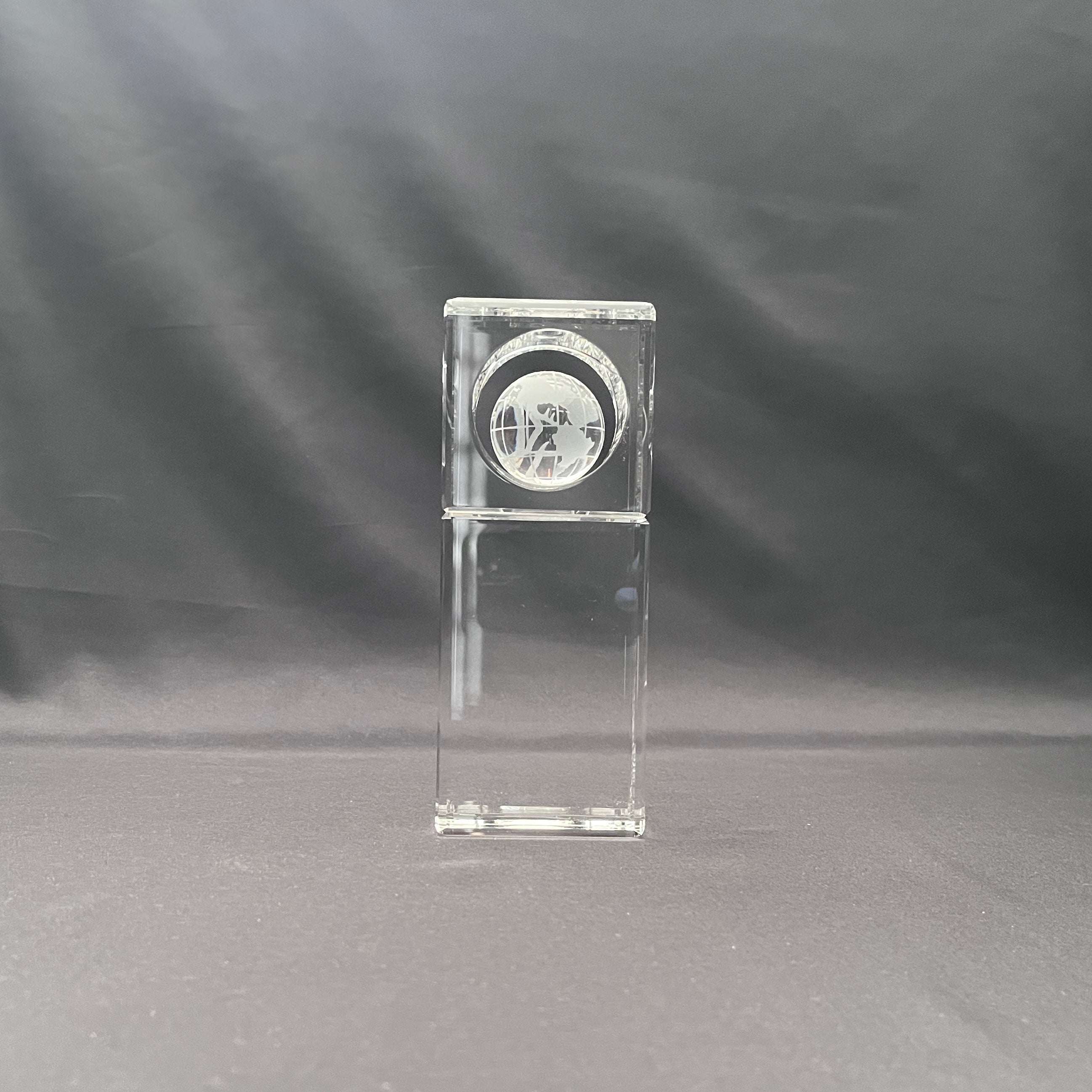 Custom corporate crystal awards 