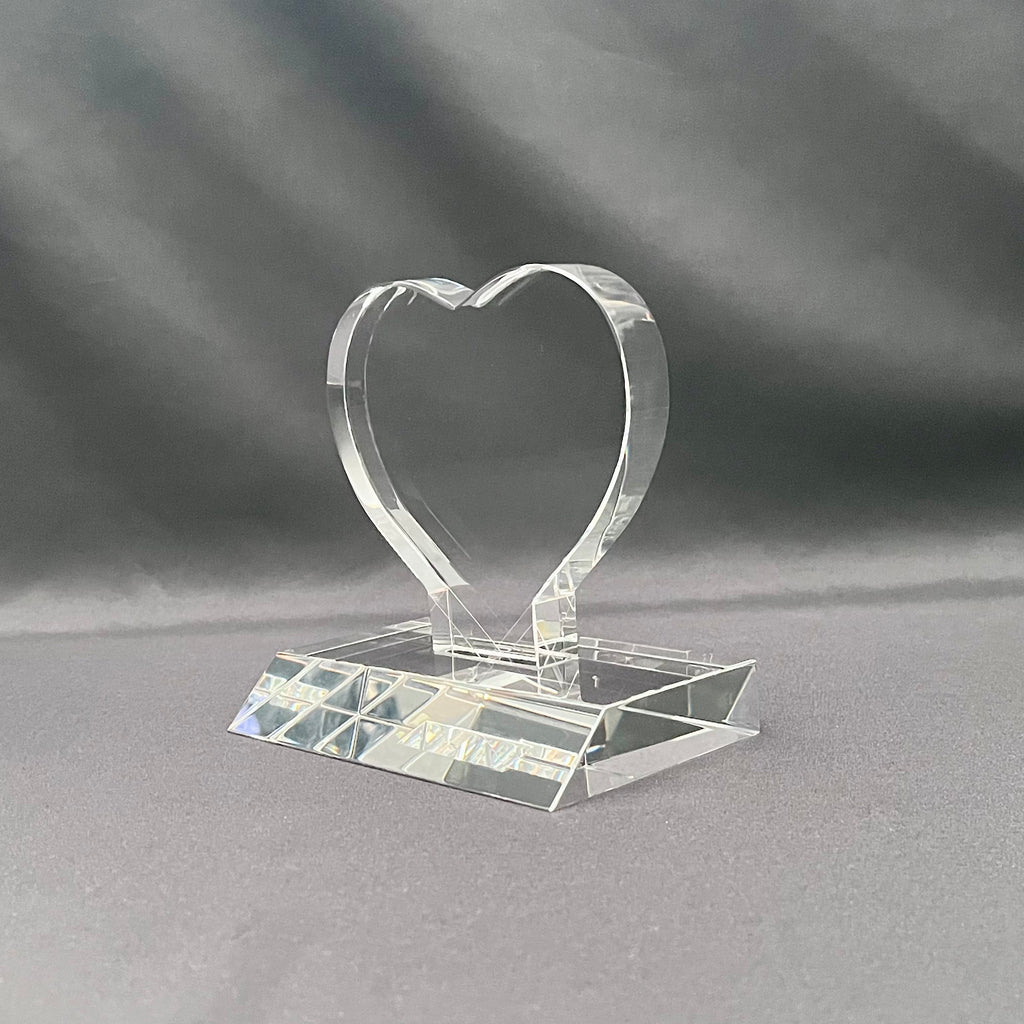 Heart crystals 