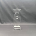 Crystal star award for employee of the year 