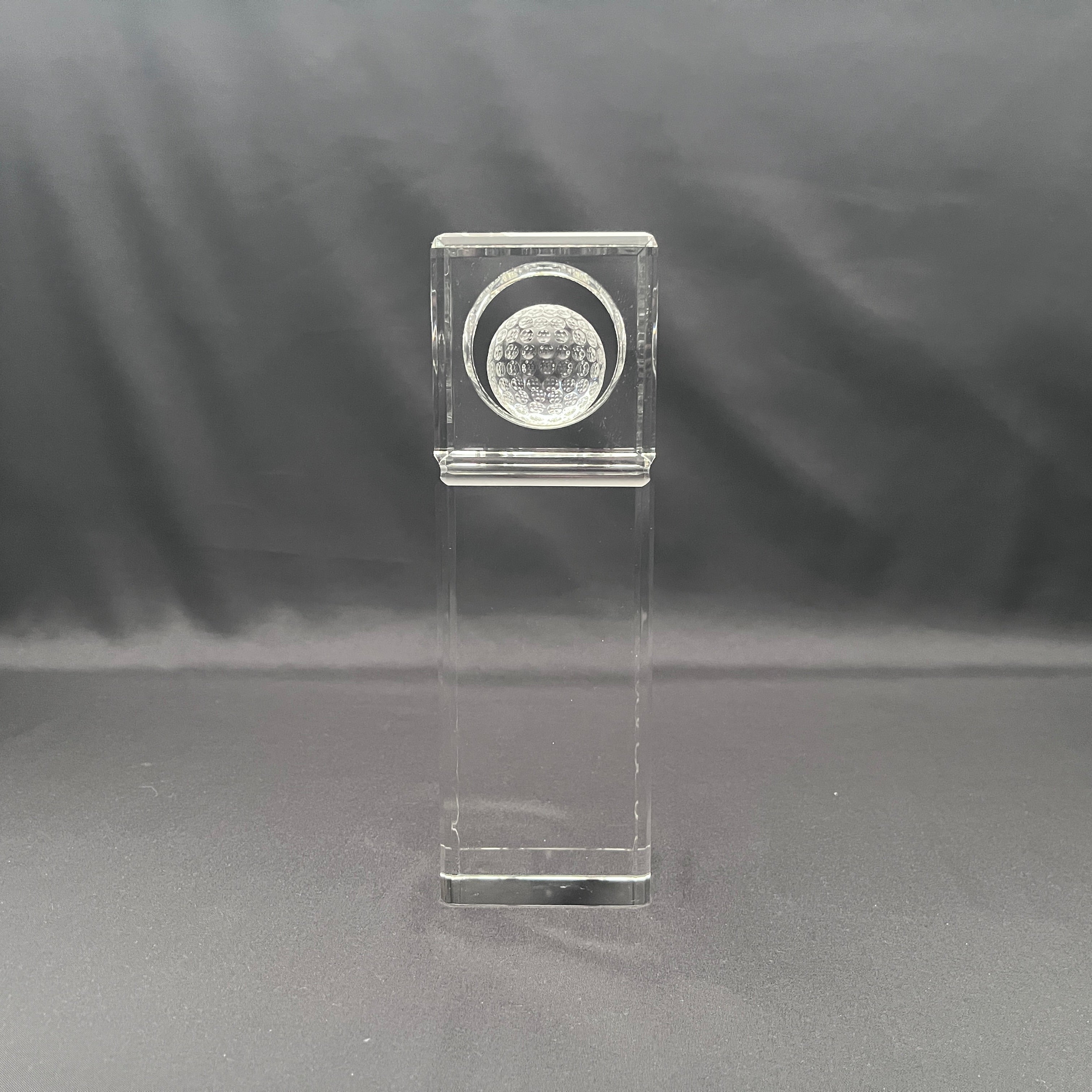 Golf ball on base award 